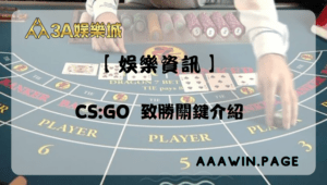 【 娛樂資訊 】 Csgo介紹