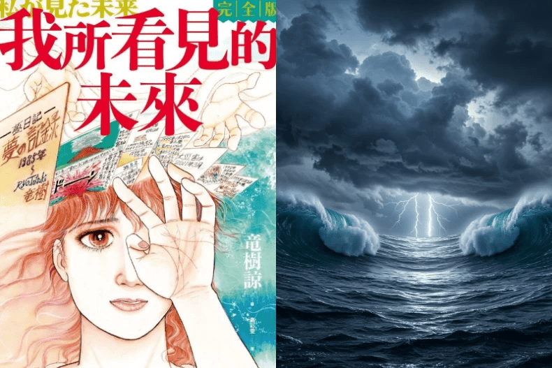 夢中預見「台灣隆升、日本沉沒」?龍樹諒預言7月5日世界異變,引發台日港恐慌熱議!