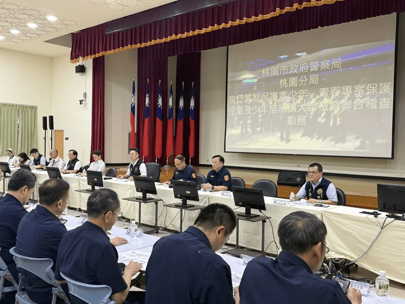 桃園暑期青春專案展開,首日動員400名警力全力守護青少年安全