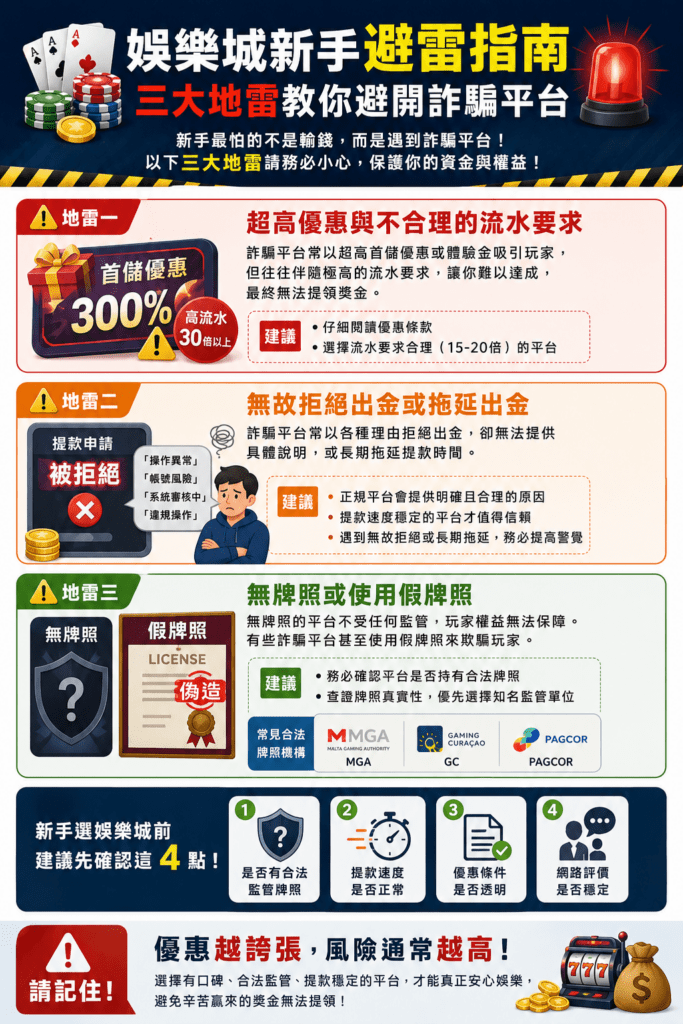 2026娛樂城推薦排名｜真實比較，出金速度決定一切