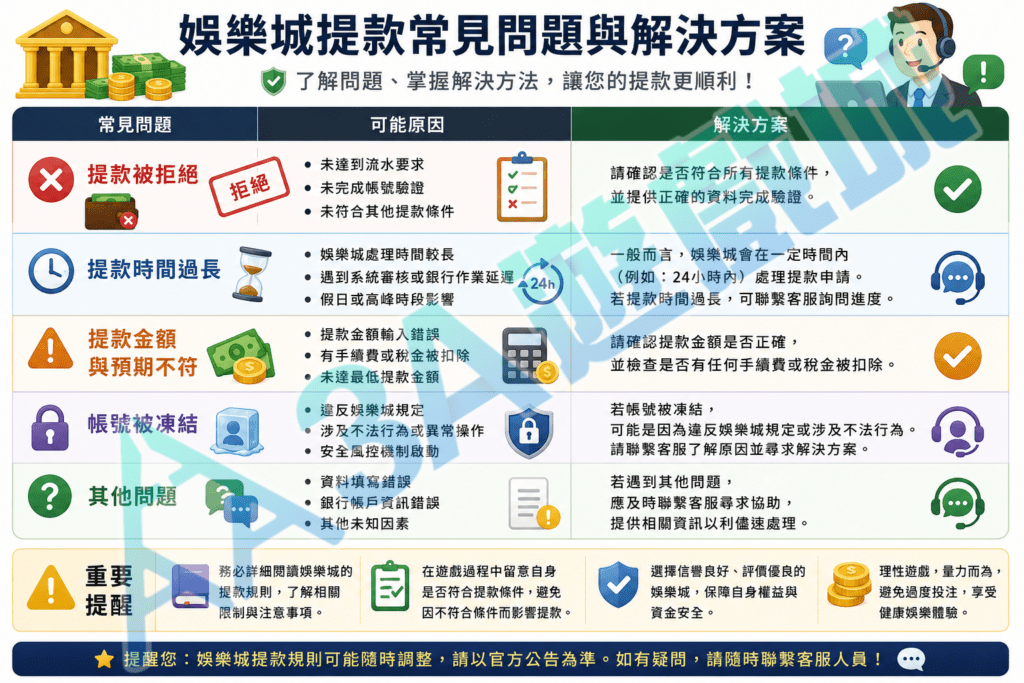娛樂城出金怎麼做？台灣玩家出金流程、銀行與限制一次看懂